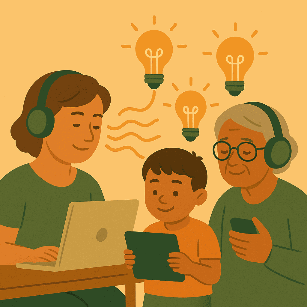 Audio learning accessibility